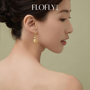 花与蝶花与蝶金丝葫芦耳环玉髓葫芦耳钉高级感气质玉石耳饰女