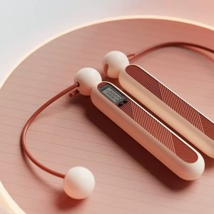 凯速KANSOON智能计数跳绳 有绳加无绳两用跳绳防滑运动健身跳绳