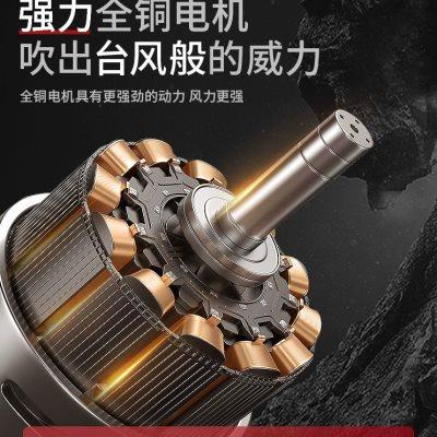 得力鼓风机大功率强力吹风工业用灰尘除尘器小型木工吸尘器220v