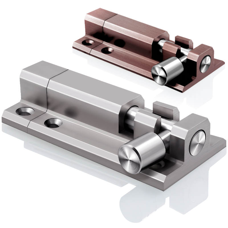 铝合金门插销门栓门扣防盗插销锁扣加厚卫生间木门闩门插门销包邮