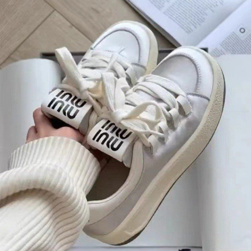 网红透气小白鞋子女2025新款爆款
