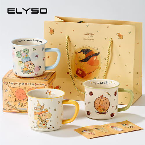 星星人IP联名原创插画礼盒礼袋