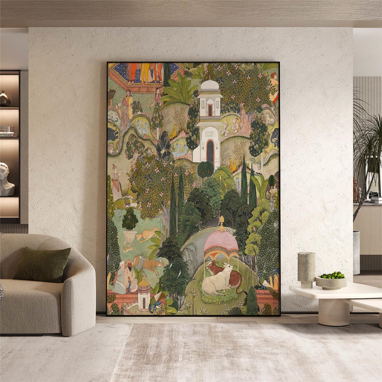 美法式装饰画南洋复中古奶油风酒现代装饰画