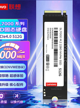 联想（Lenovo)固态硬盘m.2接口(NVMe协议)PCIe4.0 SL7000 40E系列