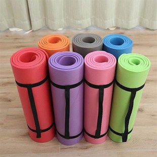 瑜伽垫静音减震防滑舞蹈垫t家用运动健身跳绳垫加厚加宽瑜伽跳操