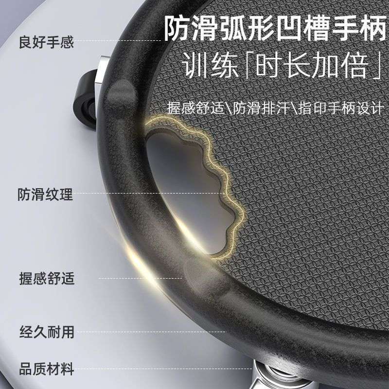 四轮健腹盘多功能静音腹肌滑行盘家用室内健身器材万向腹肌轮
