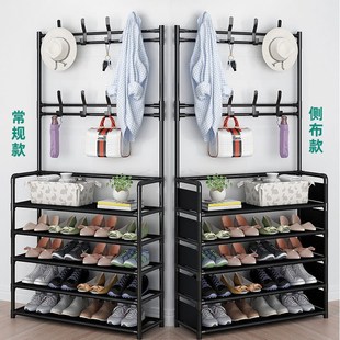 柜门L口进门多功能家用收纳 防尘鞋 帽架落地鞋 架子多层加粗鞋 架鞋