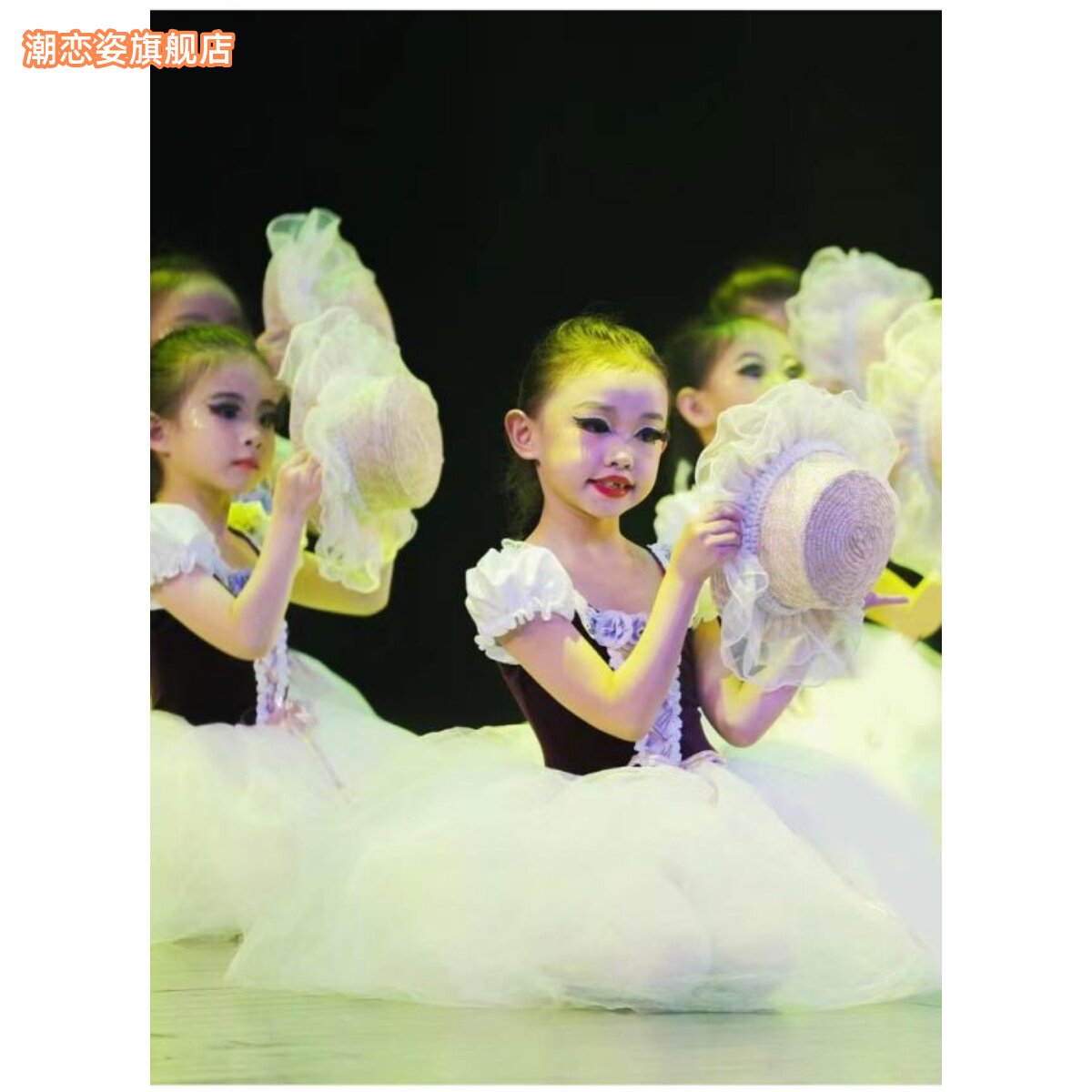 新款舞蹈服童话梦想家公主的梦想女童连衣裙纱裙珍妮蓬蓬裙演出服