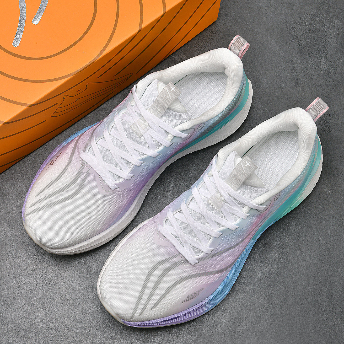 李宁青蓝计划赤兔8pro棉花糖跑鞋男鞋新款青少年专业竞速学生马拉