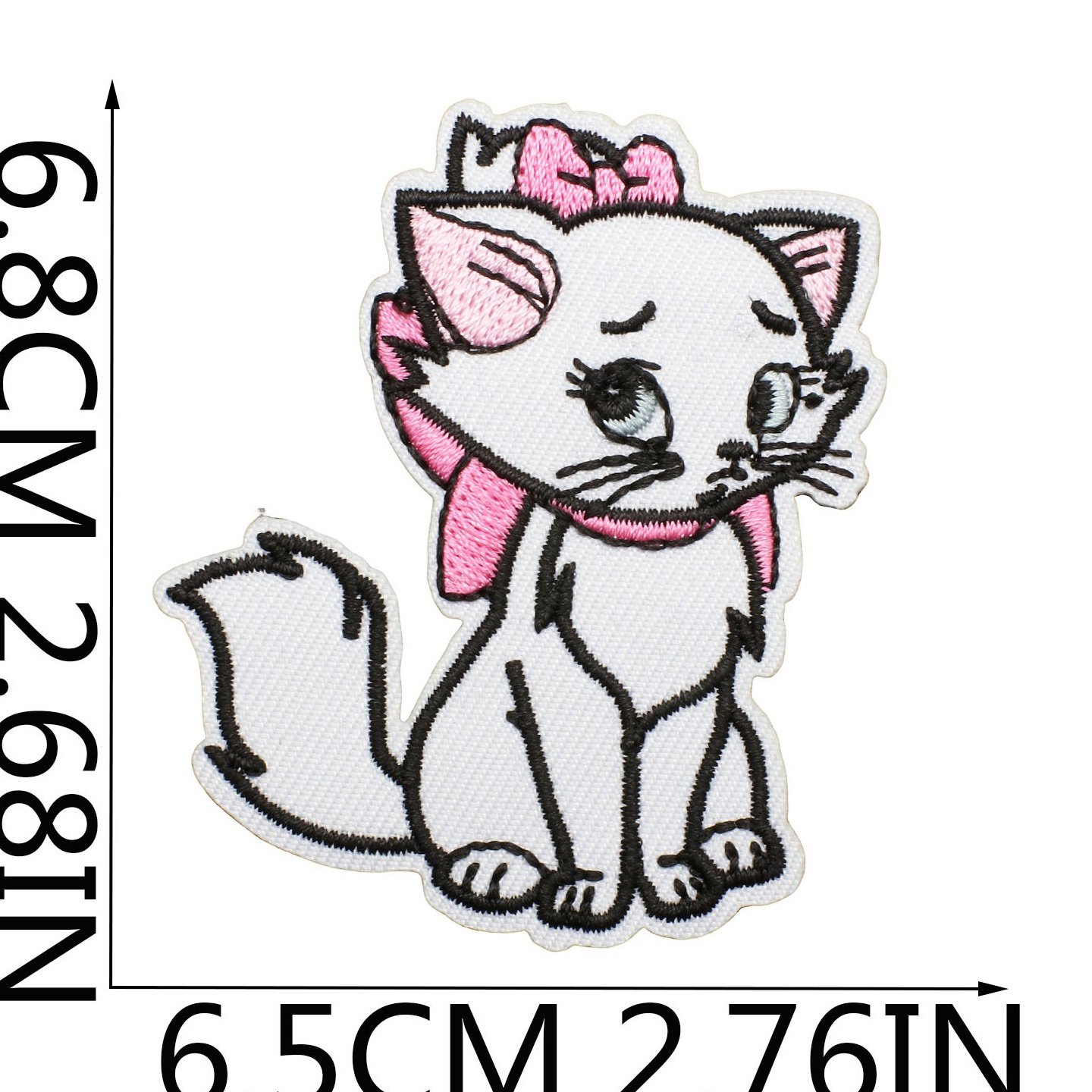 可爱粘人小猫咪刺绣布贴喵星人补丁装饰贴片萌萌小喵电脑绣花章仔,居家布艺,布贴,淘宝优惠券,粉丝福利购,淘宝优惠卷