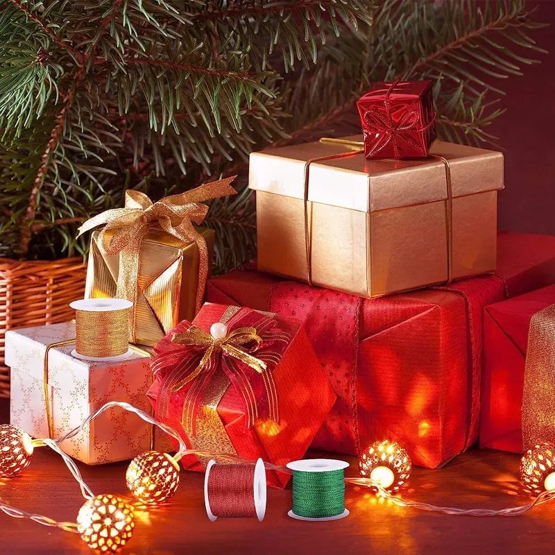 现货供应 1mm金银红绿金丝吊牌绳金葱线 礼盒包装绳圆包芯20米,收纳整理,绳子,淘宝优惠券,粉丝福利购,淘宝优惠卷