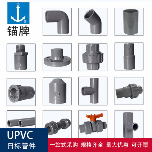 UPVC活接给水耐酸碱日标管件