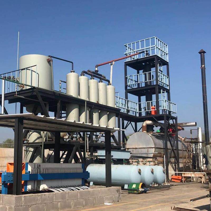 废机油还原基础油负压蒸馏连续式设备日处理量20吨