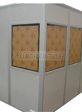 三人翻译间拆装式同声传译房W240cmxD160cmxH200cm国际会议无线