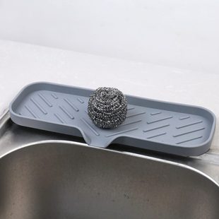 厨房置物架硅胶沥水垫防滑防烫隔热垫家用肥皂杯子垫食品级肥皂盒