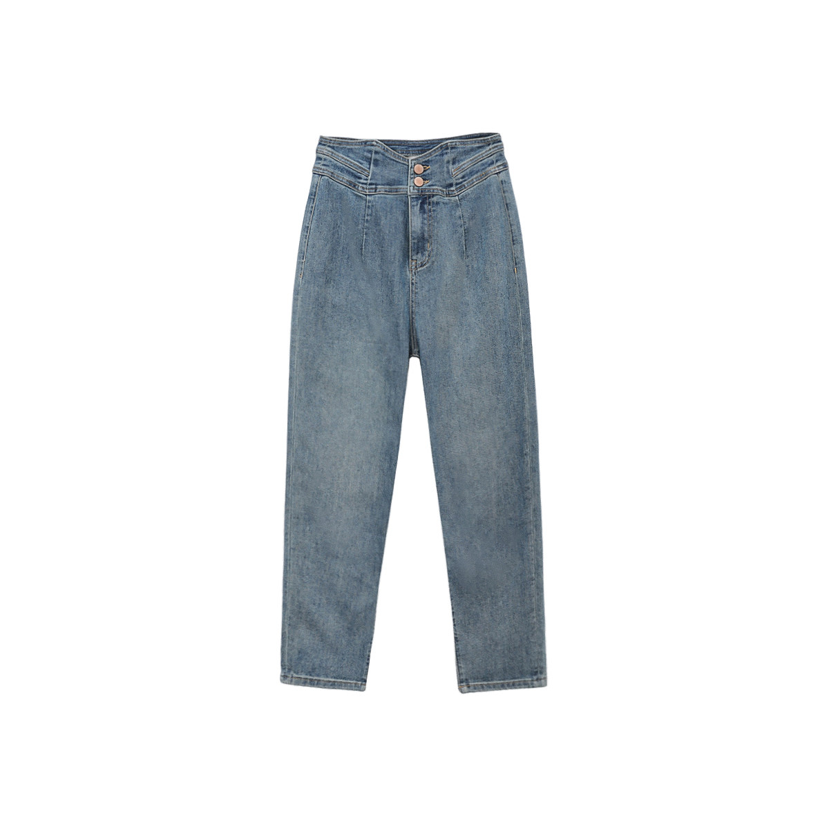 雅赛尔高腰鱼骨镂空萝卜遮胯显瘦牛仔裤W23AR293,女装/女士精品,牛仔裤,淘宝优惠券,粉丝福利购,淘宝优惠卷