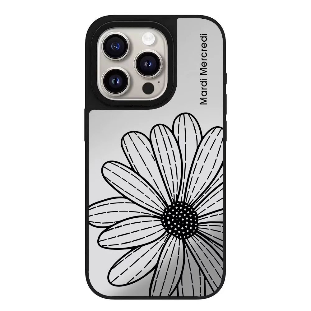 caseti联名Mardi Mercredi腊肠狗雏菊适用苹果iPhone16ProMax15plus14 13 12 11手机壳MagSafe磁吸镜面华强北
