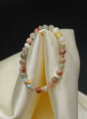 招财转运七彩色MMC手饰小众