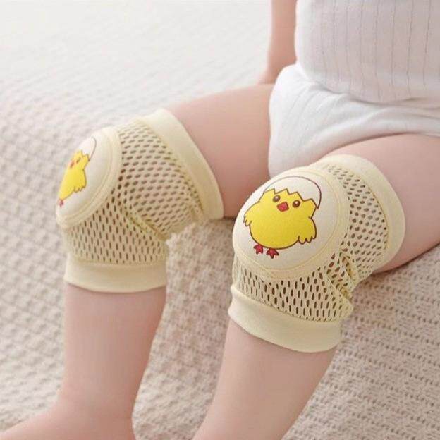 宝宝护膝婴儿幼儿夏季学步爬行护膝套透气小孩防摔儿童护肘怀炉套