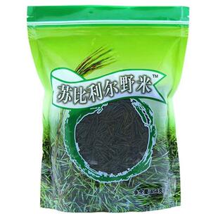 加拿大野米 苏比利尔冰湖野米黑菰松米长松针黑菰米杂粮粥