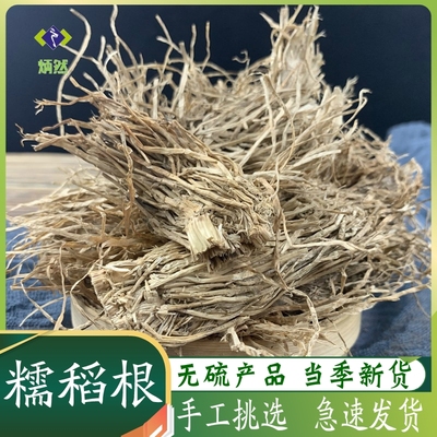 水洗糯稻根中药材新货