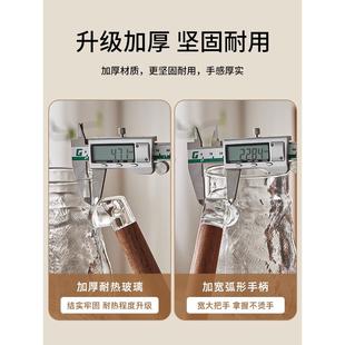 耐高温加厚高级感冷泡壶 雅港玻璃冷水壶家用大容量客厅凉水壶套装