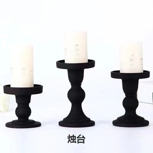 饰轻奢香氛蜡烛台 轻奢桌摆配套玻璃烛台香薰蜡烛托盘底座高级感装