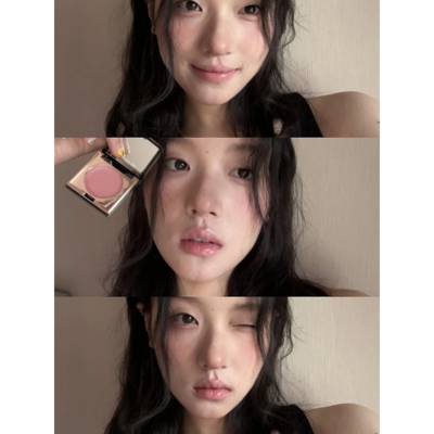 早八女孩一盘抹全！rc多用膏redchamber口红腮红眼影膏朱栈间纯