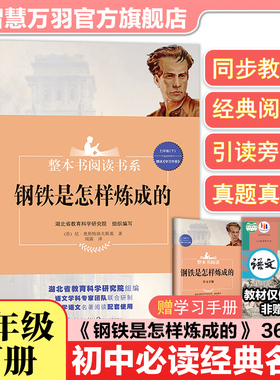 七年级下册必读钢铁是怎样炼成的整本书阅读系长江文艺出版社湖北省教育科学研究院编组