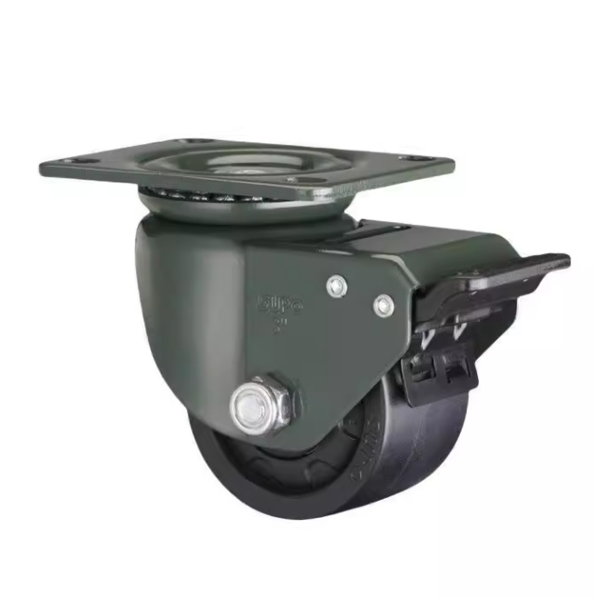 CGK01-D63 75 100/CGL01/CGL02-D50 63 75 100平底活动低重心脚轮