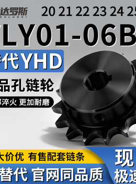 VLY01-06B-20 21 22 23 24 25-D12 D14 D15 D16 D17 D18 D19链轮