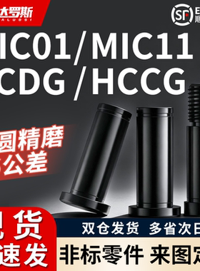 带肩铰链销轴MIC01 MIC11 HCDG HCCG3 4 5 6 8 10 12 15 20卡簧销
