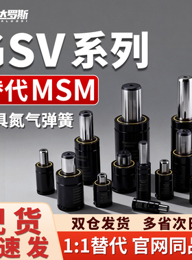 GSV-170 320 750 1000 1200 1500-10 25 32 38 75 100 氮气气弹簧