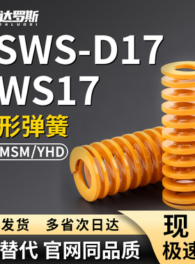 SWS17矩形弹簧YSWS-D17-L20 L25 L30 L35 L40 L45 L50 L55 L60