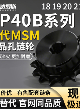链轮SP40B18 19 20 21-N-14 15 16 17 18 19 20 22 24 25 28 30