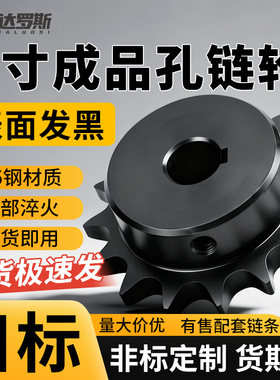 1寸16A链轮成品孔SP80B10 11 12 14 15 16 18 19 20 21 VLL02-80