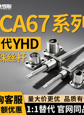 滚珠丝杠LCA67-4-1-L150 L160 L170 L180 L190 L200 L210L220L230