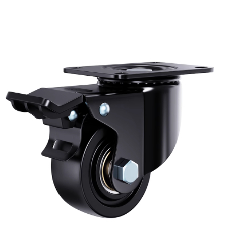 重载脚轮E-CBT01-D65-PF平底活动万向轮E-CBT01-D75-PF