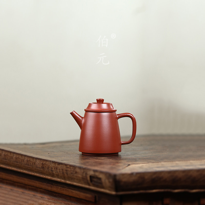 手工汲直伯元紫砂中式