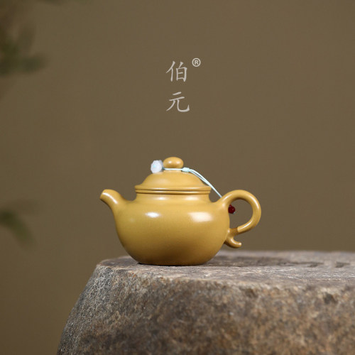 伯元中式紫砂原矿莲子