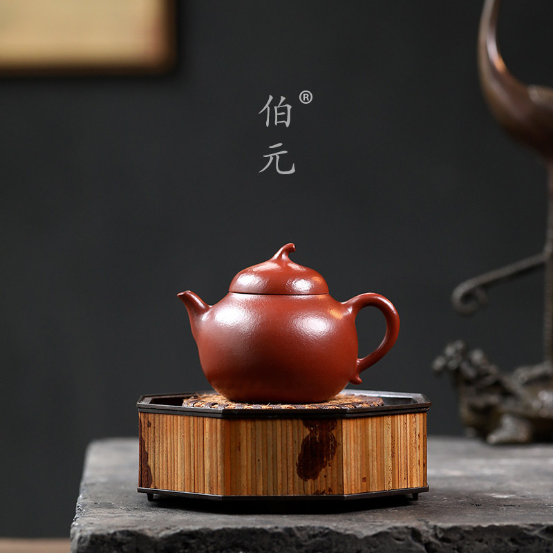 手工茄段伯元紫砂中式