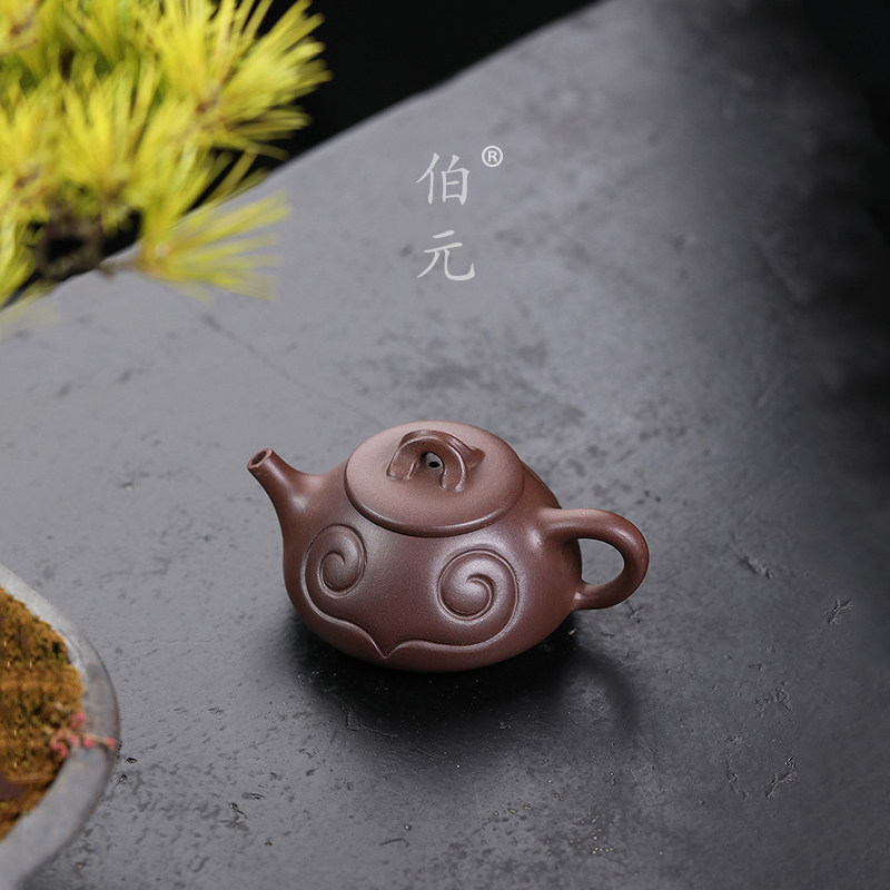 手工如意石瓢伯元紫砂中式
