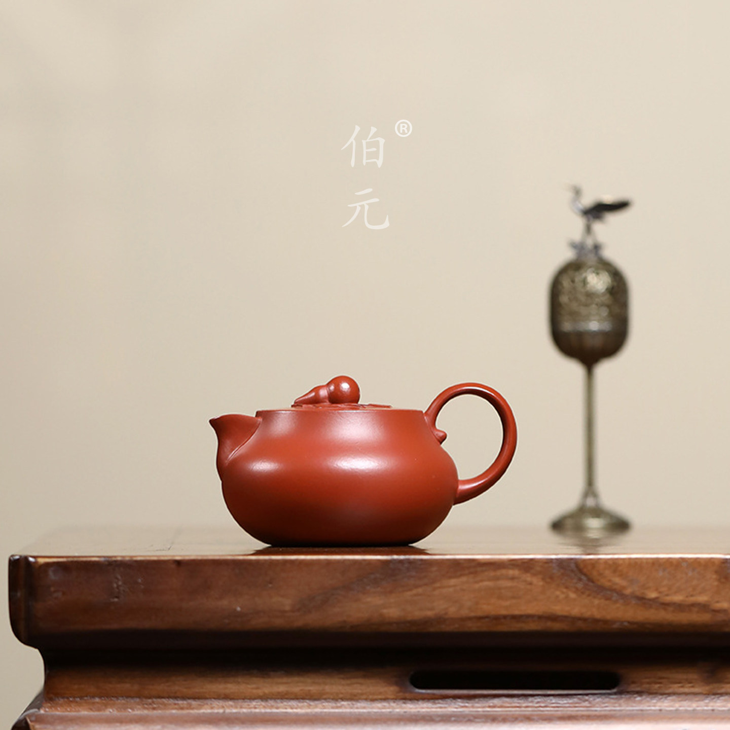 伯元中式紫砂原矿福禄宝灯