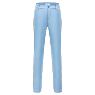 高尔夫女士长裤修身显瘦弹力松紧中腰防水白色运动休闲球裤子服装