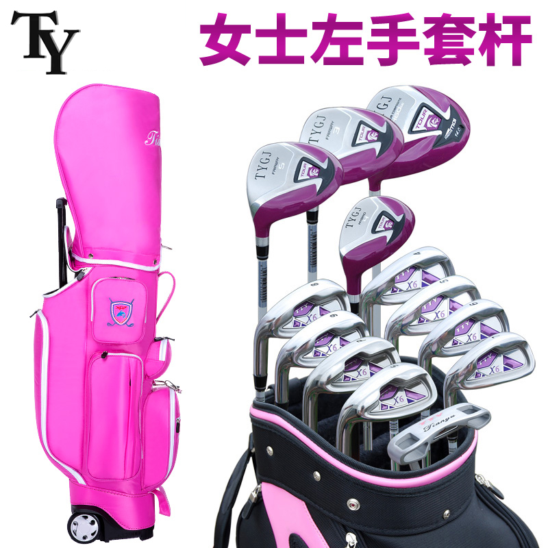 TY高尔夫女士左手套杆左撇子球杆