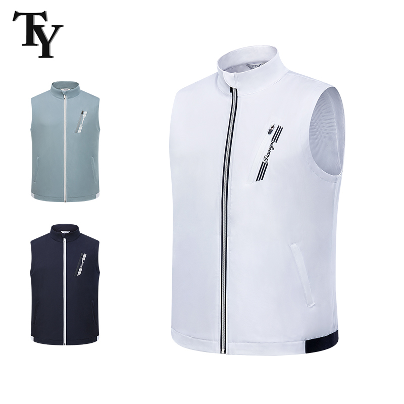 TY男士背心保暖春秋立领外套