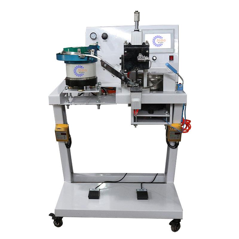 全自动异形钉珠机四爪异形扣机桶形带钻扣杨梅扣五角星扣