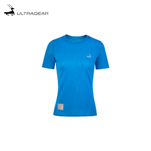 轻量爽弹透气散热马拉松竞速越野跑步短袖 优极UltraGear T恤女