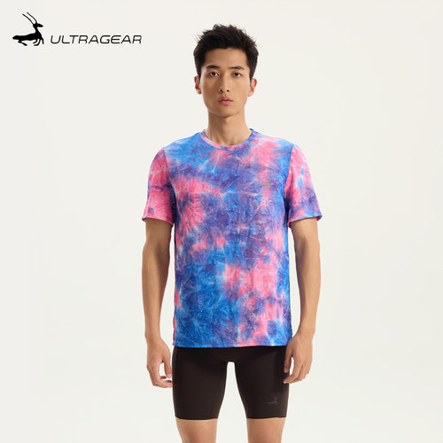优极轻量速干男子跑步短袖T恤