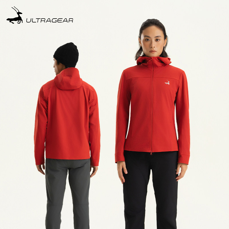 防风保暖透气男女款户外薄绒软壳训练跑步外套 | 优极UltraGear,运动服/休闲服装,运动茄克/外套,淘宝优惠券,粉丝福利购,淘宝优惠卷